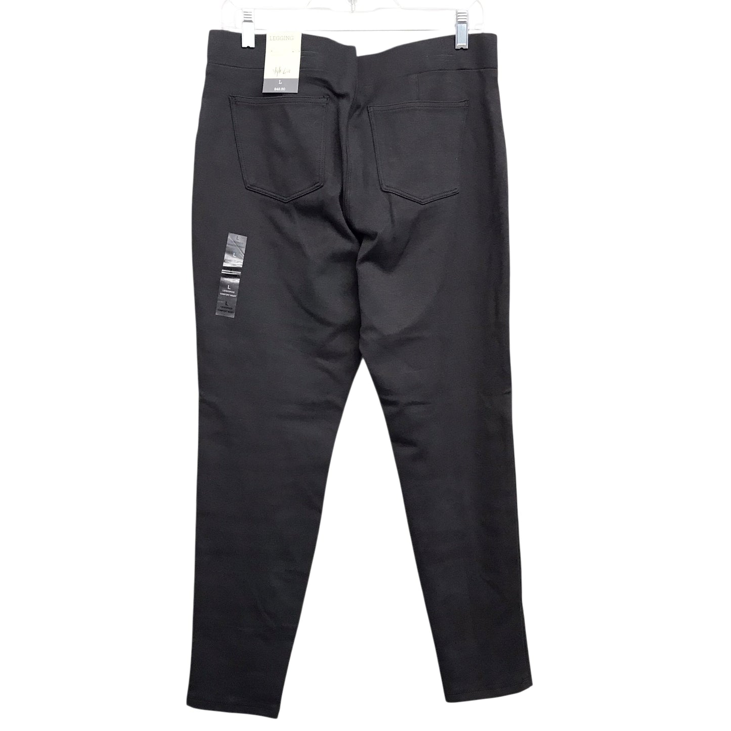 Pants Leggings By Style And Company In Grey, Size:12