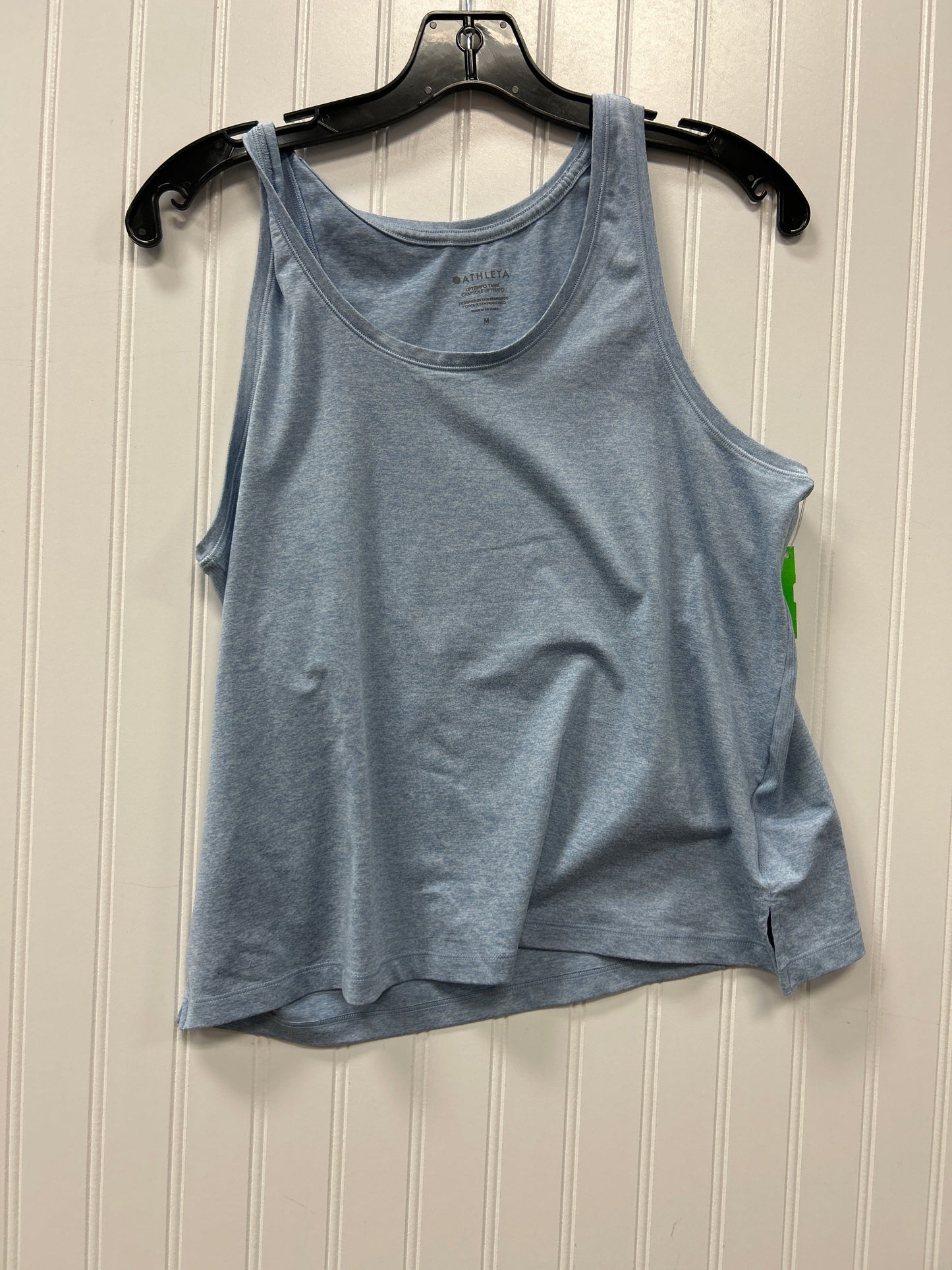 Athletic Tank Top By Athleta In Blue, Size:M