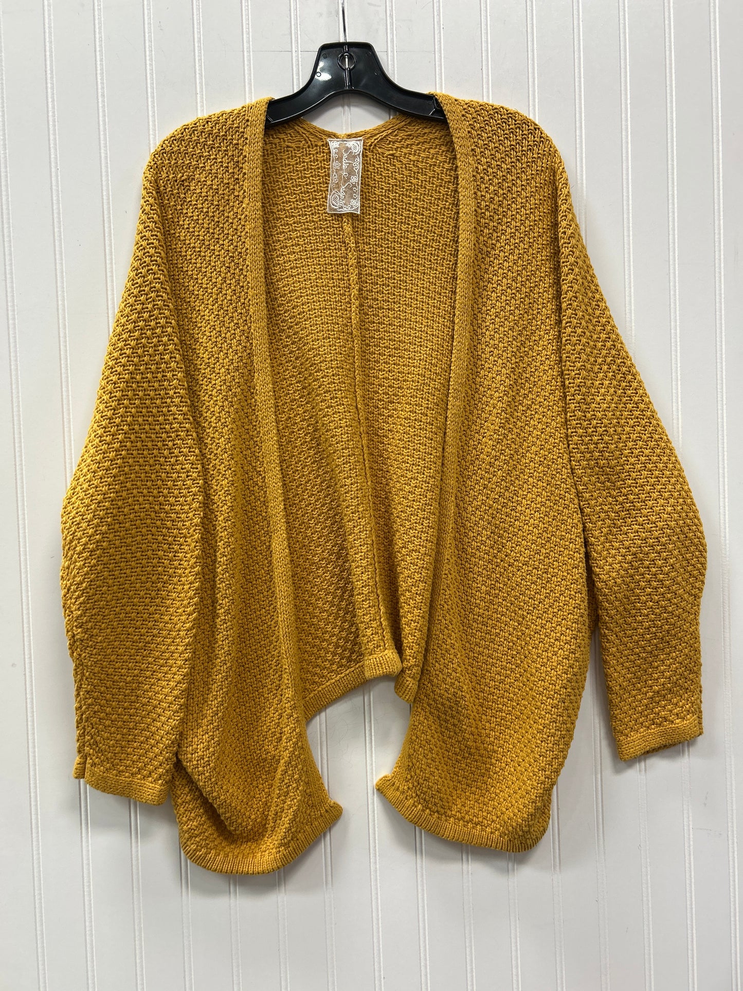 Cardigan By Sadie & Sage In Yellow, Size:M