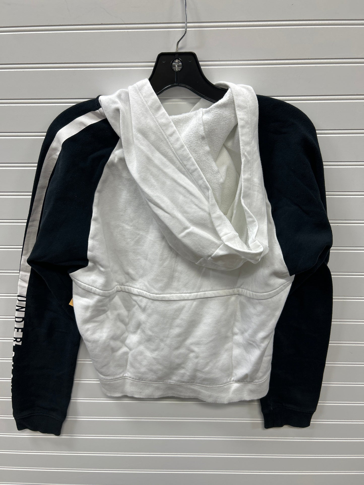 Athletic Sweatshirt Hoodie By Under Armour In White, Size:M