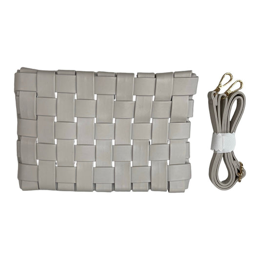 Handbag By Anthropologie In Cream, Size:Small
