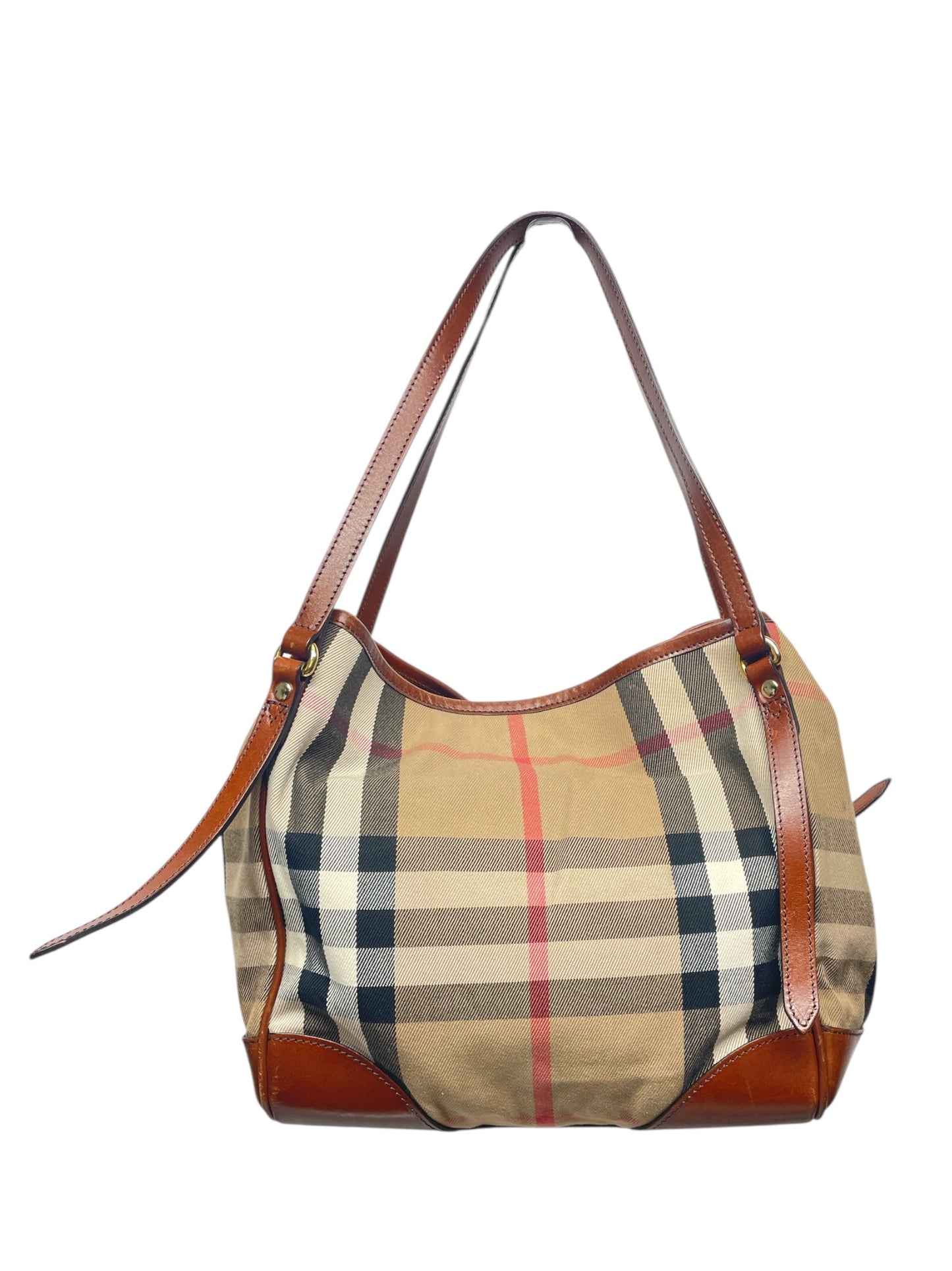 Tote Luxury Designer By Burberry, Size: Medium