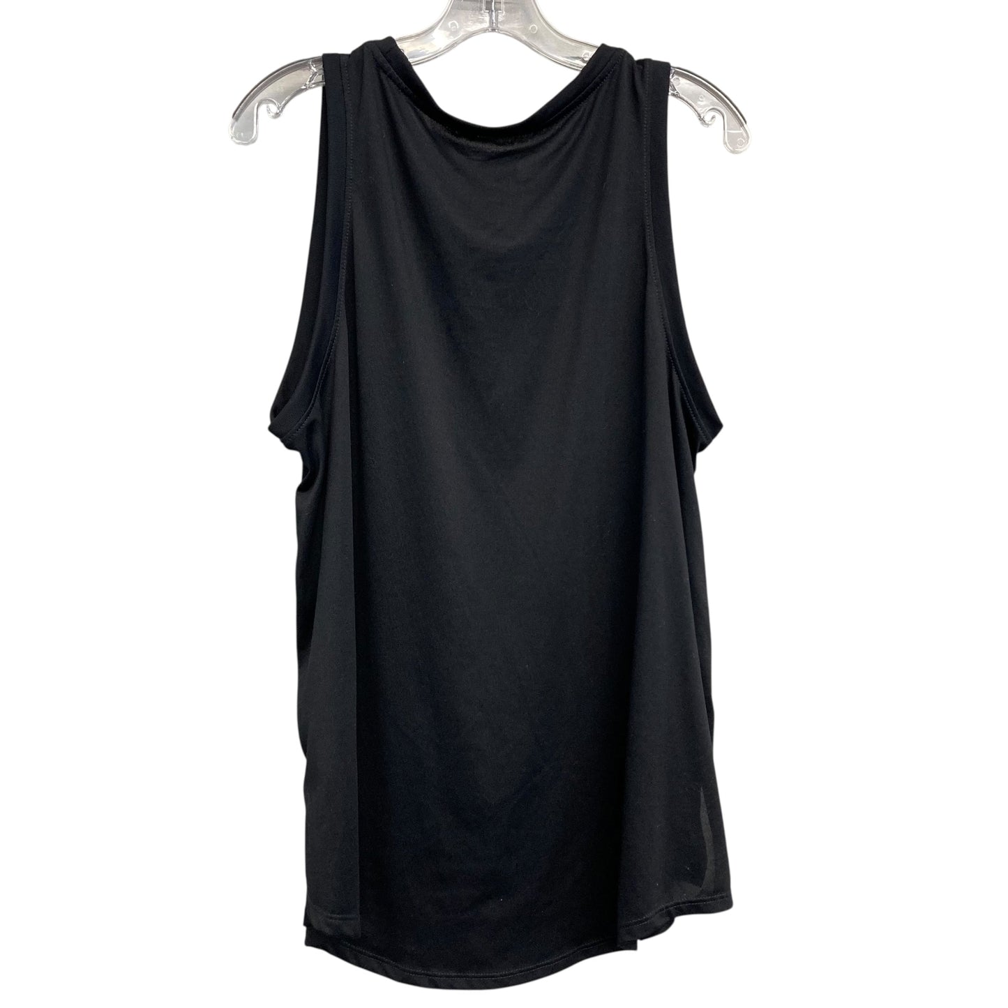 Athletic Tank Top By Nike Apparel In Black, Size:1X