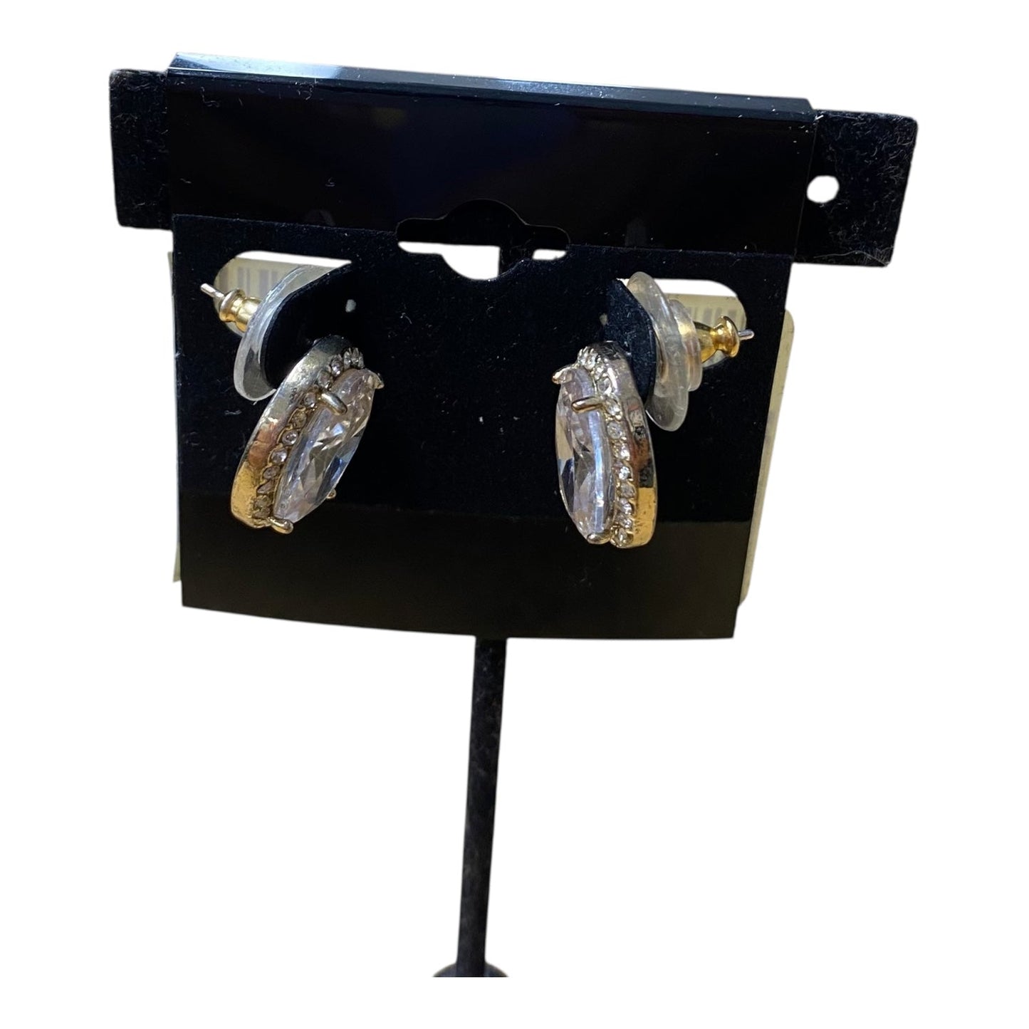 Earrings Stud  In Clear