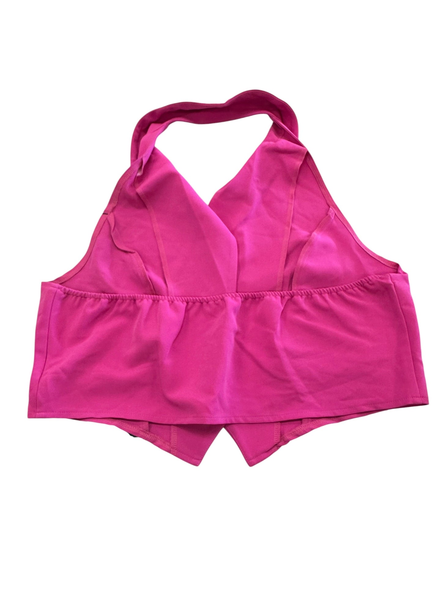 Top Sleeveless By Shein In Pink, Size:3X