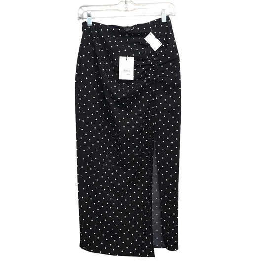 Skirt Maxi By Something Navy In Polkadot Pattern, Size:0