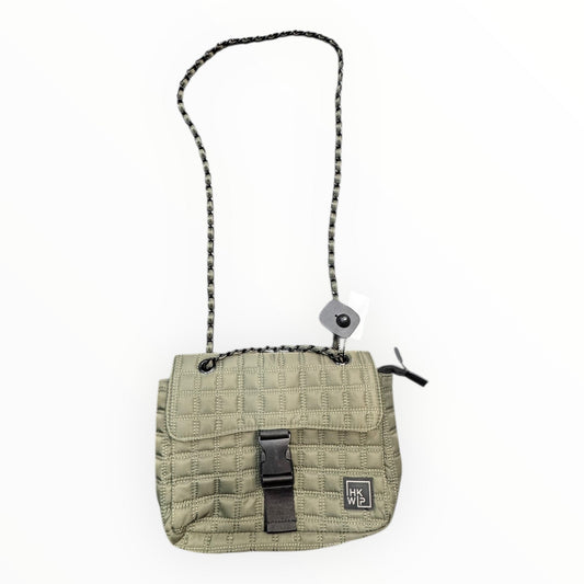 Handbag By IHKWIP In Green, Size:Medium