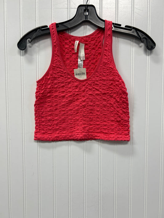 Tank Top By Anthropologie In Pink, Size:L