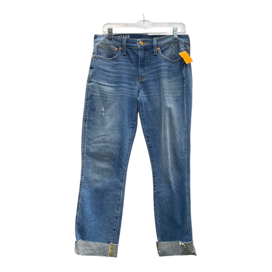 Jeans Straight By J. Crew In Blue, Size:6