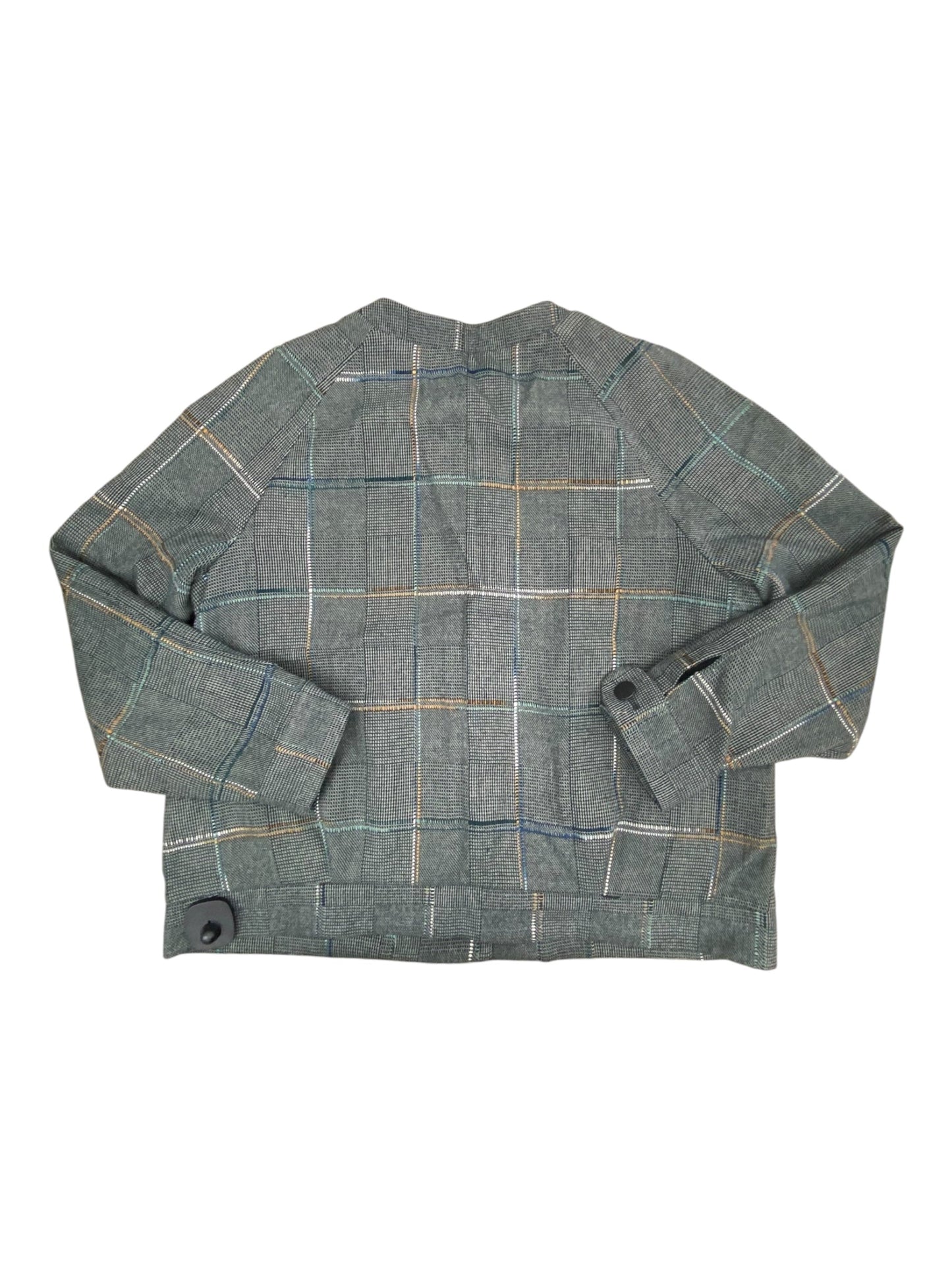 Jacket Other By Christopher And Banks In Plaid Pattern, Size:L