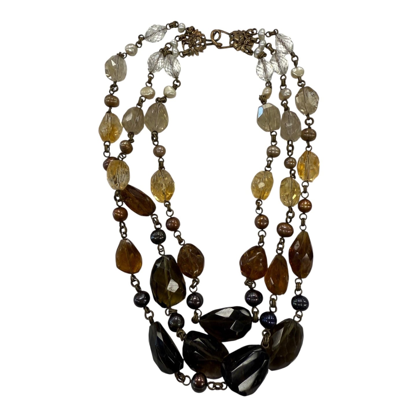 Necklace Layered By STEPHEN DWECK In Brown