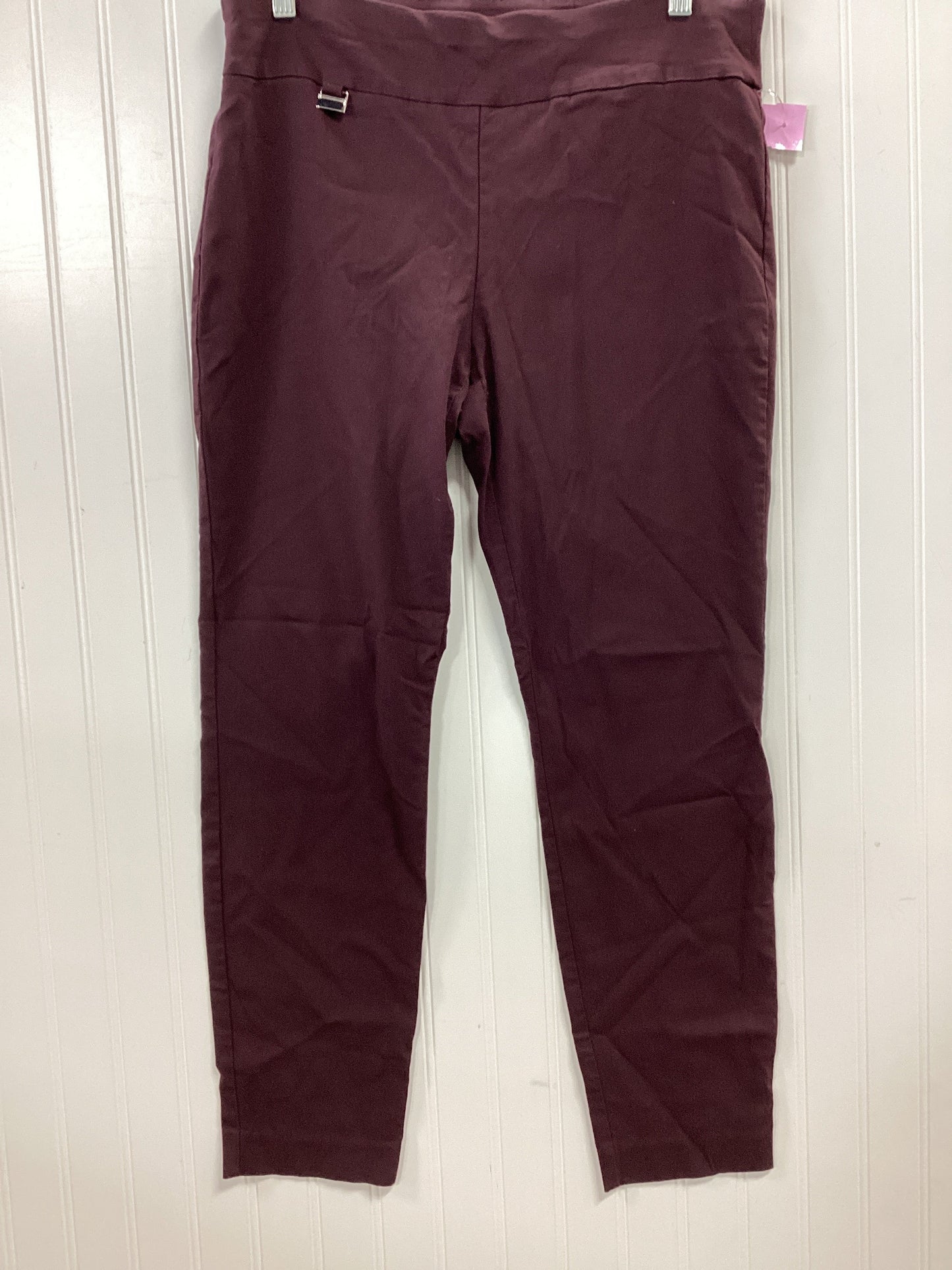 Pants Dress By Alfani In Maroon, Size:12