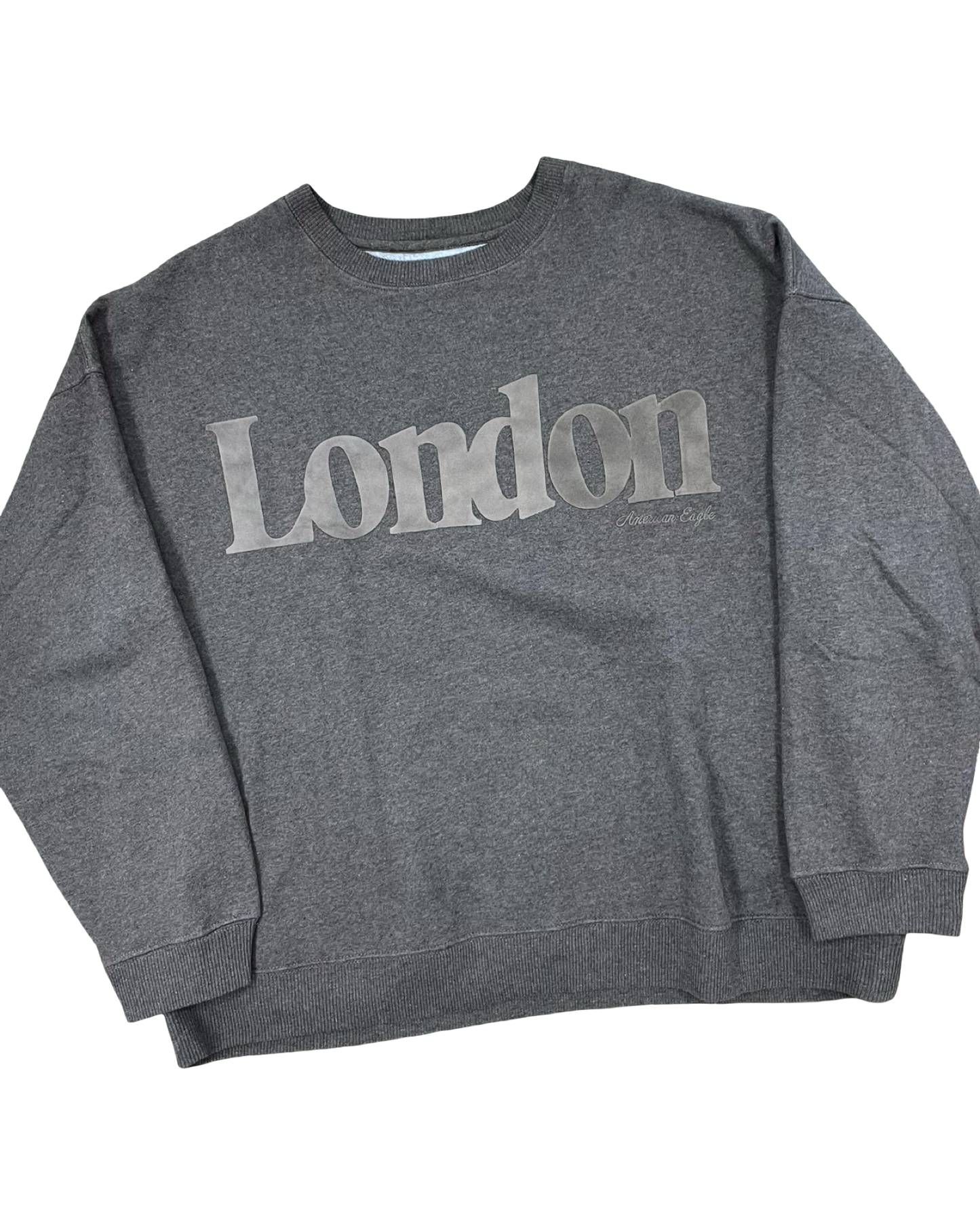 Sweatshirt Crewneck By American Eagle In Brown, Size:Xl