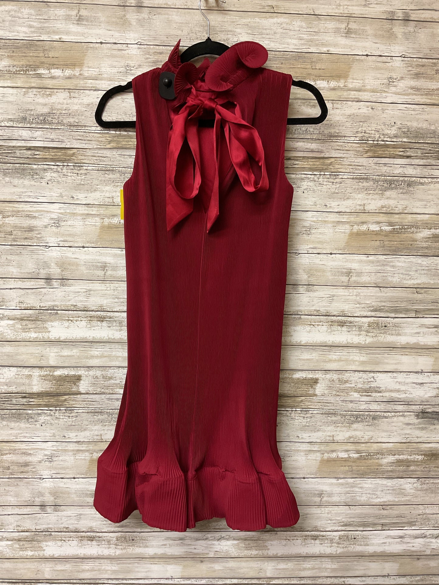 Dress Party Short By Tibi In Red, Size:Xxs
