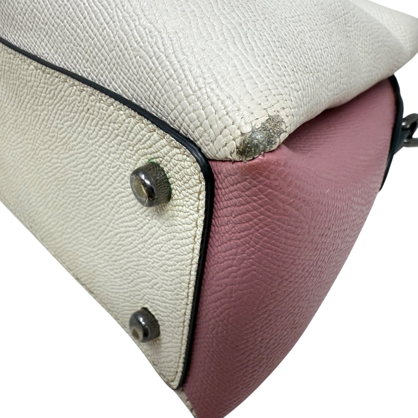 Mini Lillie Carryall In Colorblock Designer By Coach, Size: Medium