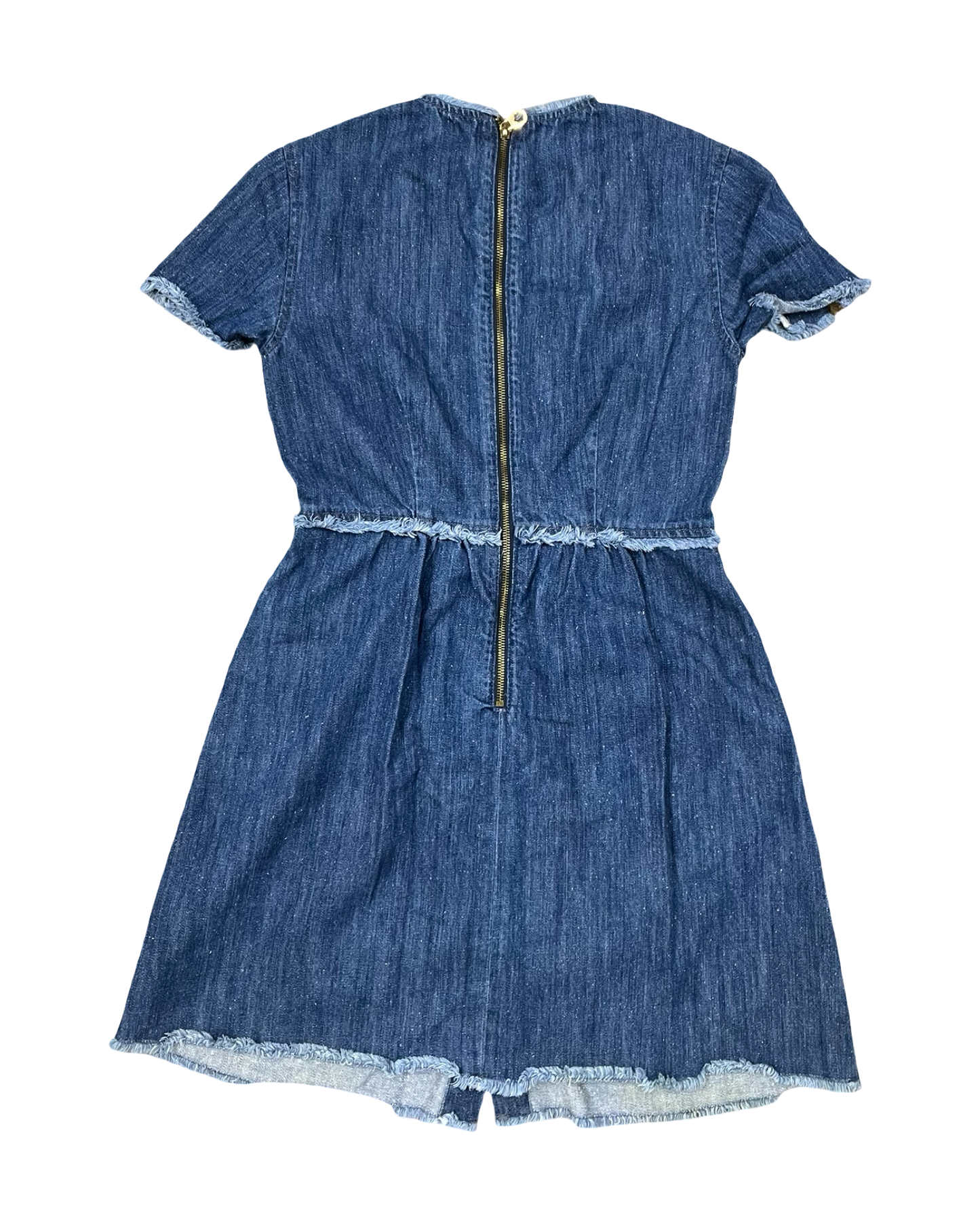Dress Casual Short By Draper James In Blue Denim, Size:S