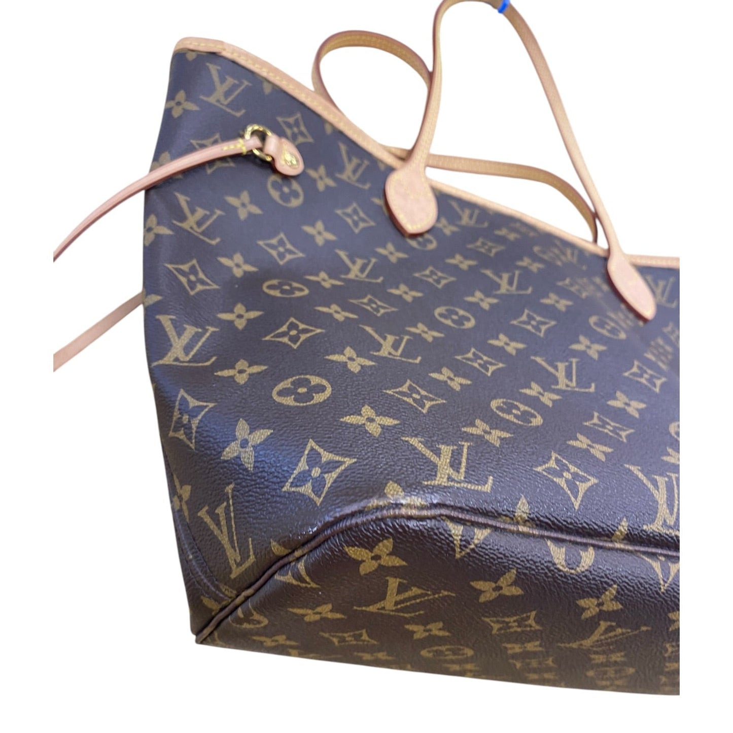 Handbag Luxury Designer By Louis Vuitton In Brown, Size:Medium