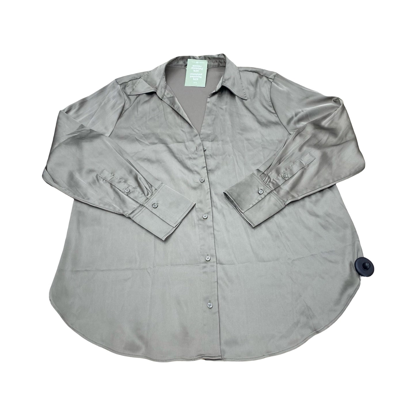 Top Ls By H&M In Green, Size:L