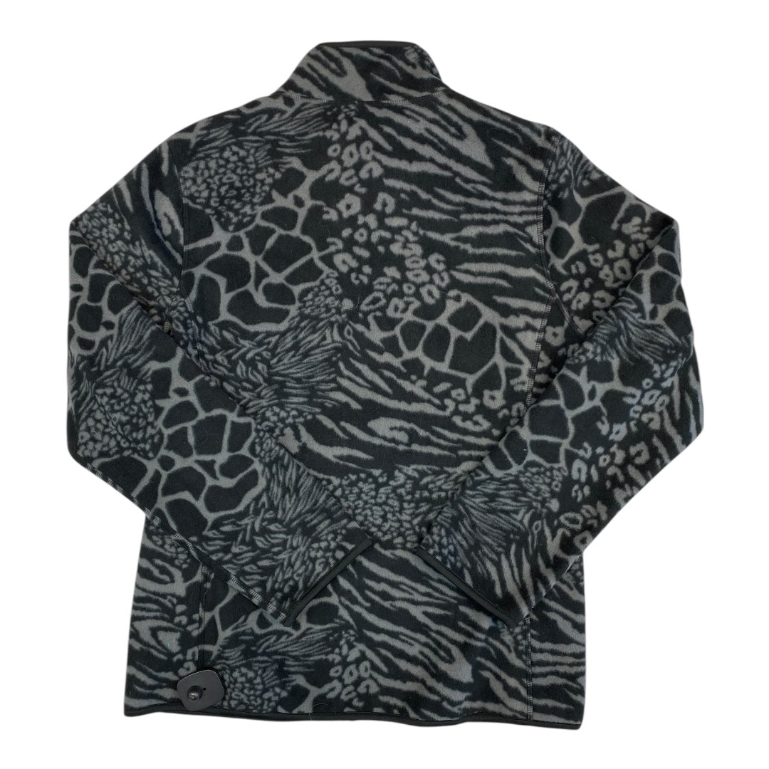 Athletic Fleece By Style And Company In Black & Grey, Size:M