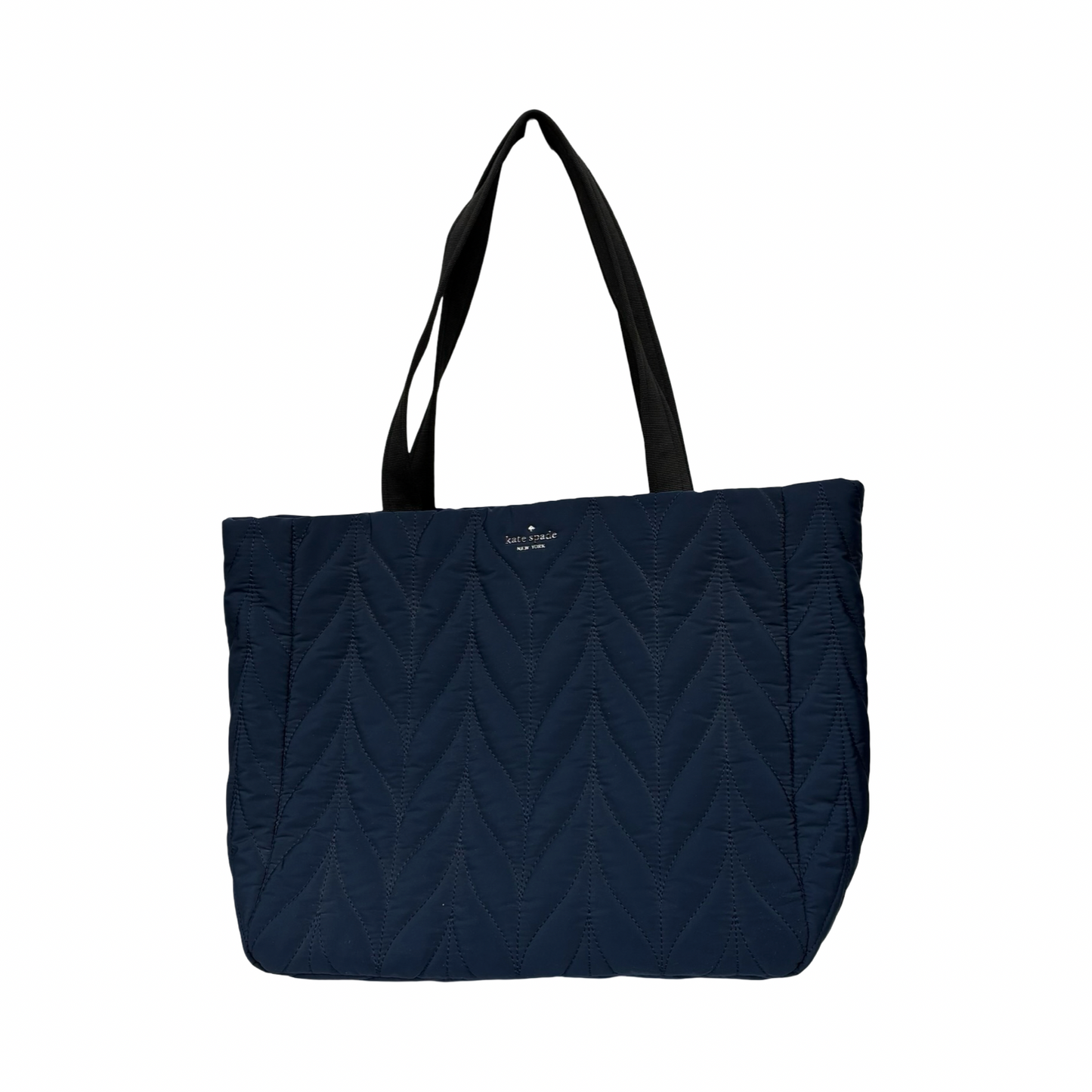 Handbag Designer By Kate Spade In Navy, Size:Medium