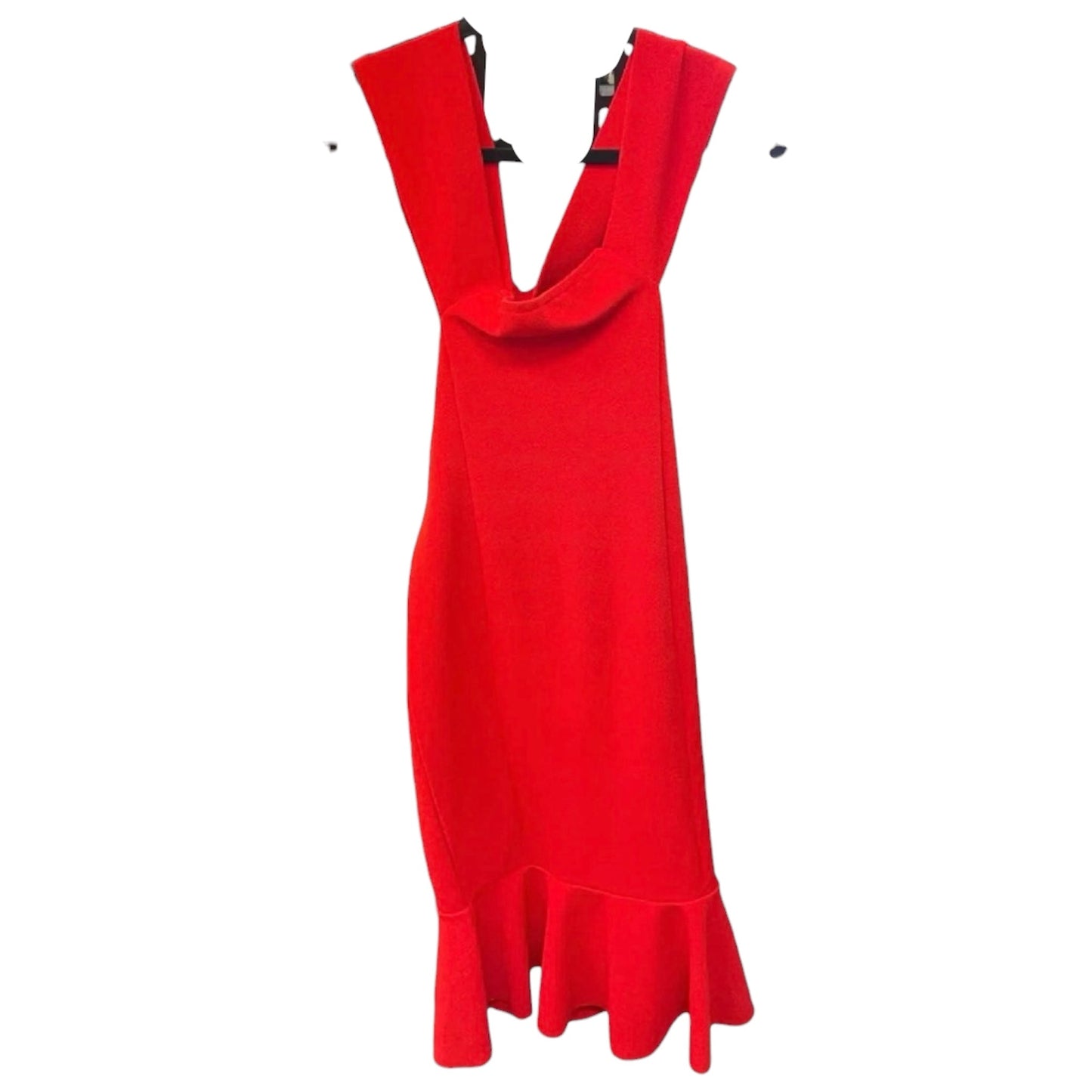 Dress Casual Midi By Clothes Mentor In Red, Size: 10