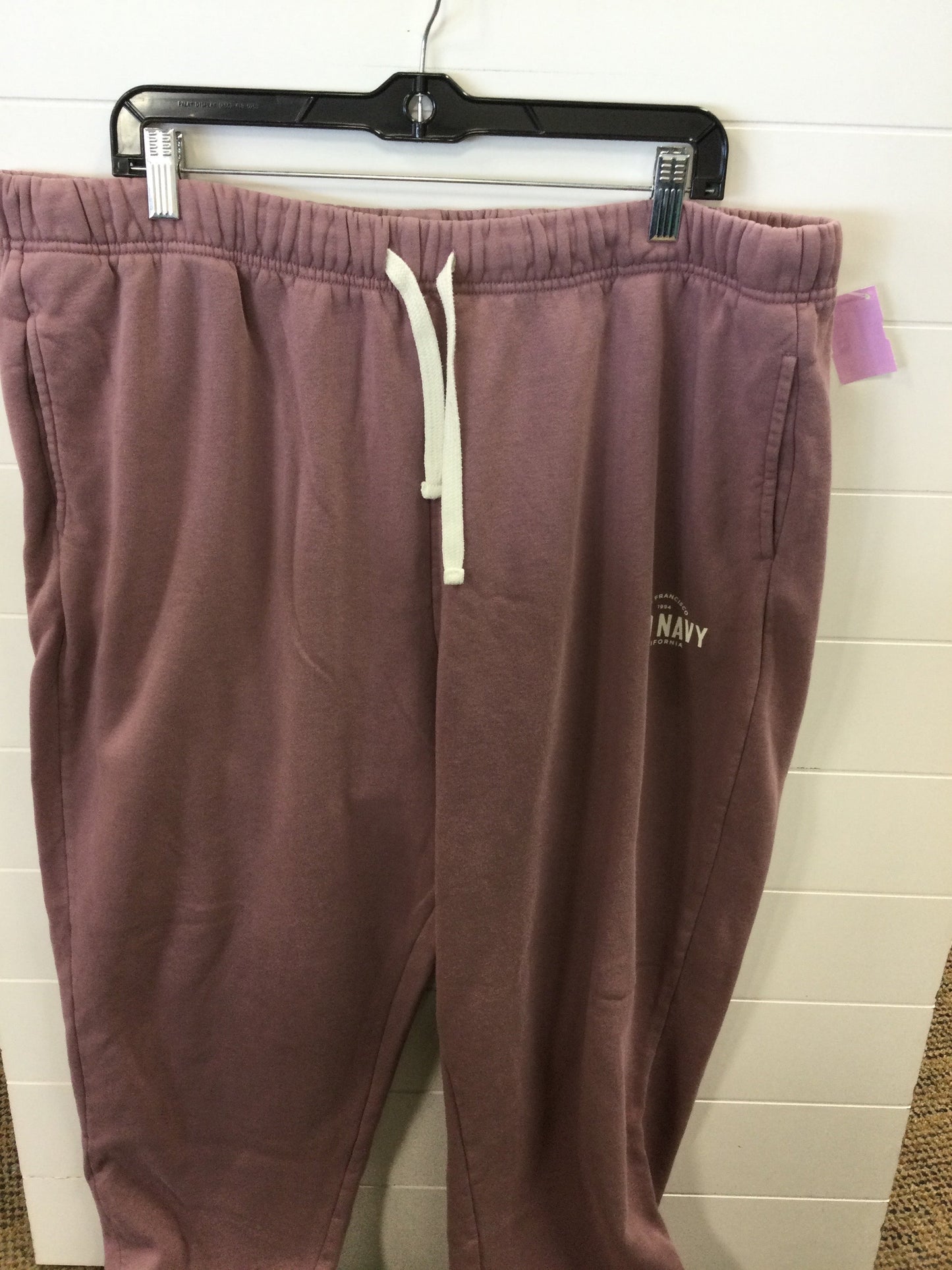 Athletic Pants By Old Navy In Purple, Size:Xxl