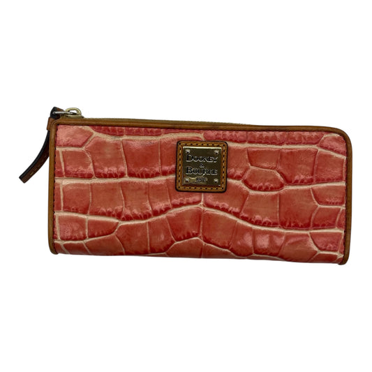 Wallet Designer By Dooney And Bourke In Orange, Size:Medium