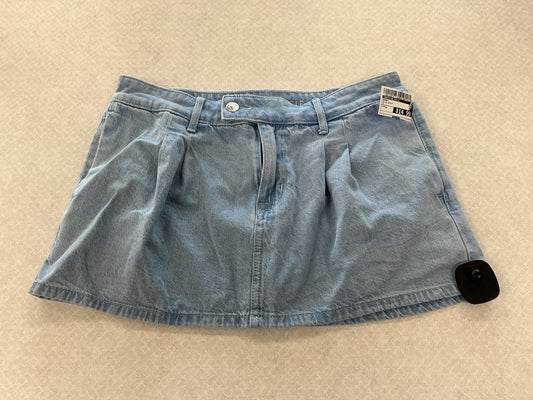 Skort By American Eagle In Blue Denim, Size:4