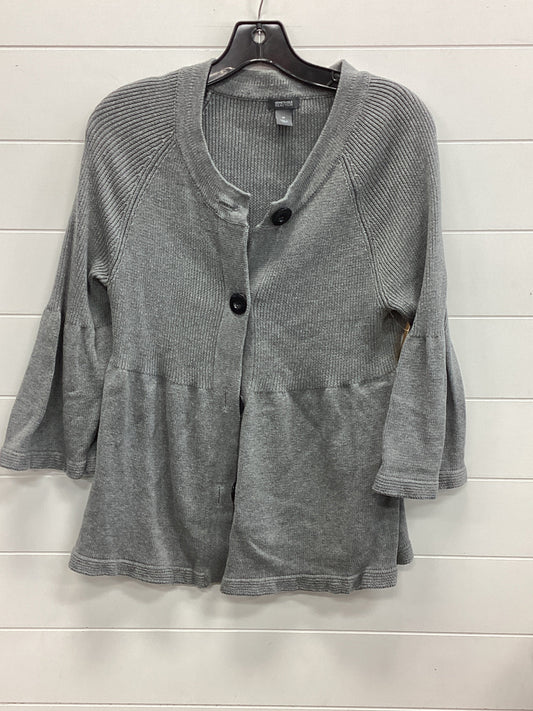 Sweater Cardigan By Kenneth Cole In Grey, Size:M