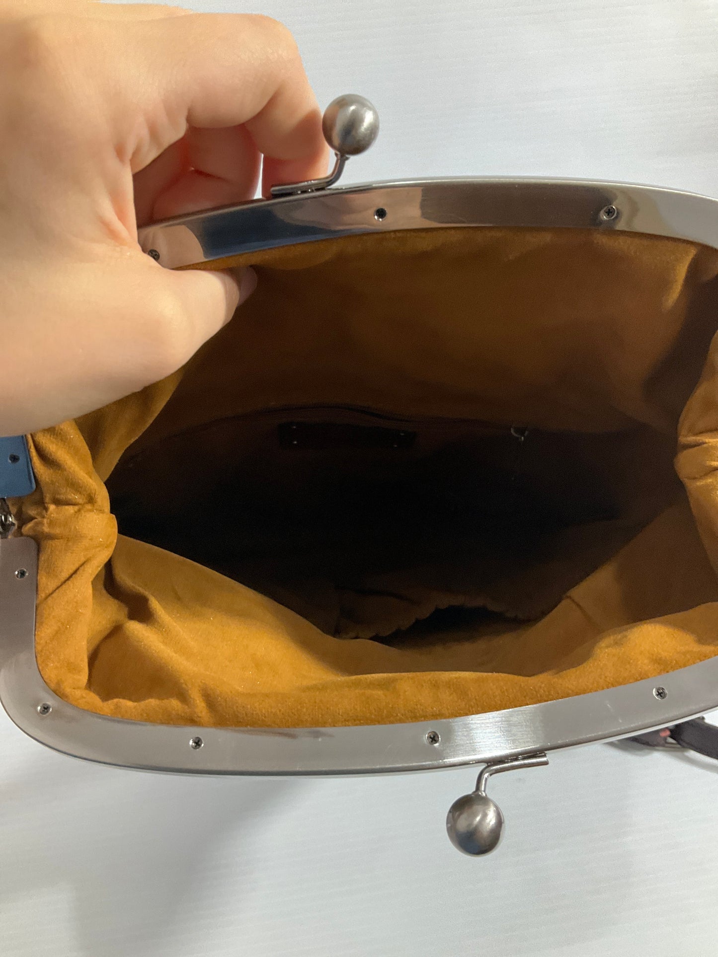 Crossbody Designer By Patricia Nash In Brown, Size:Medium