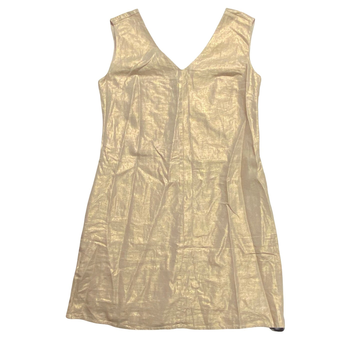 Dress Casual Midi By Nicole Miller In Tan, Size:M