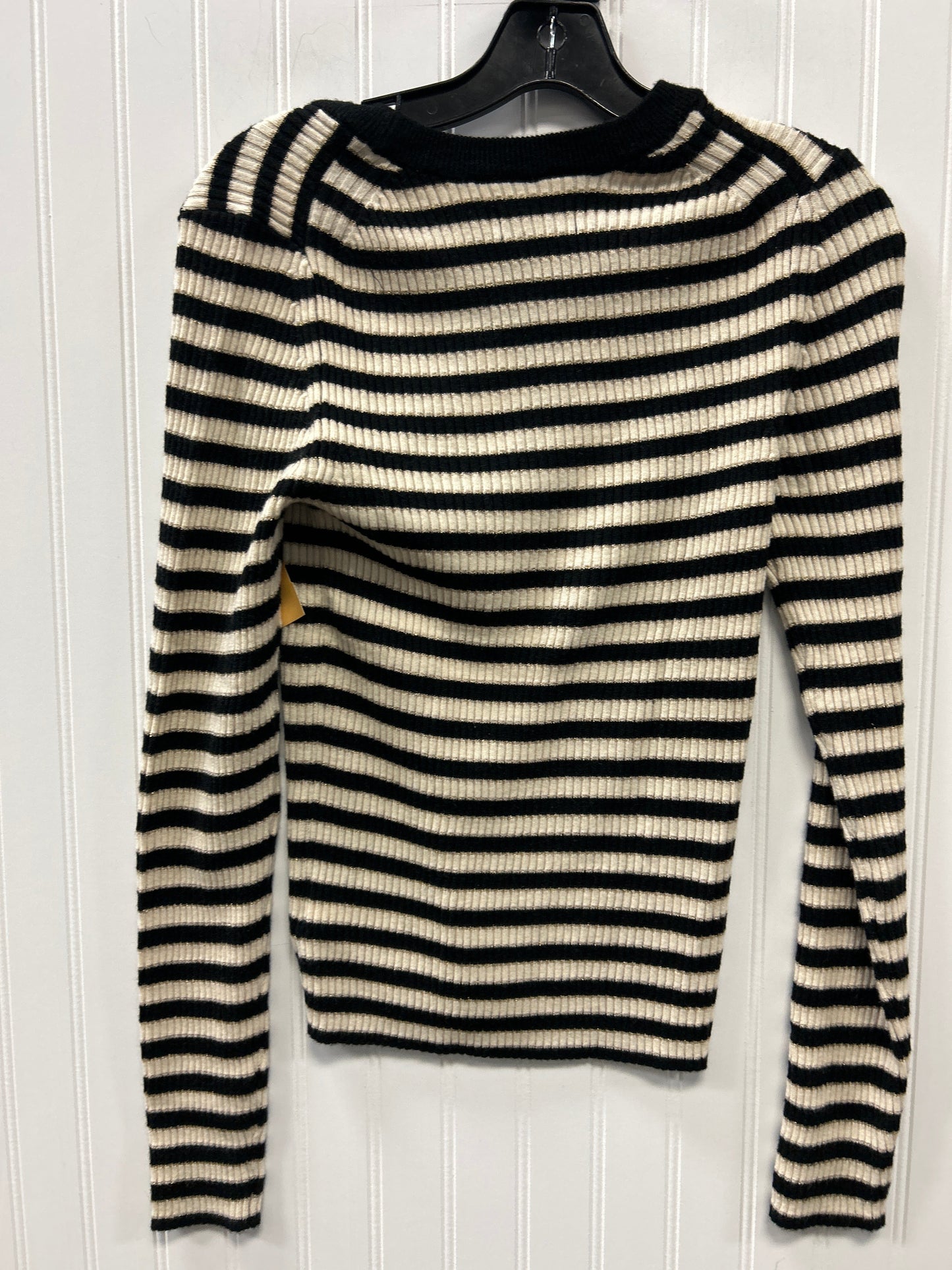 Top Ls By Gap In Black & Cream, Size:M