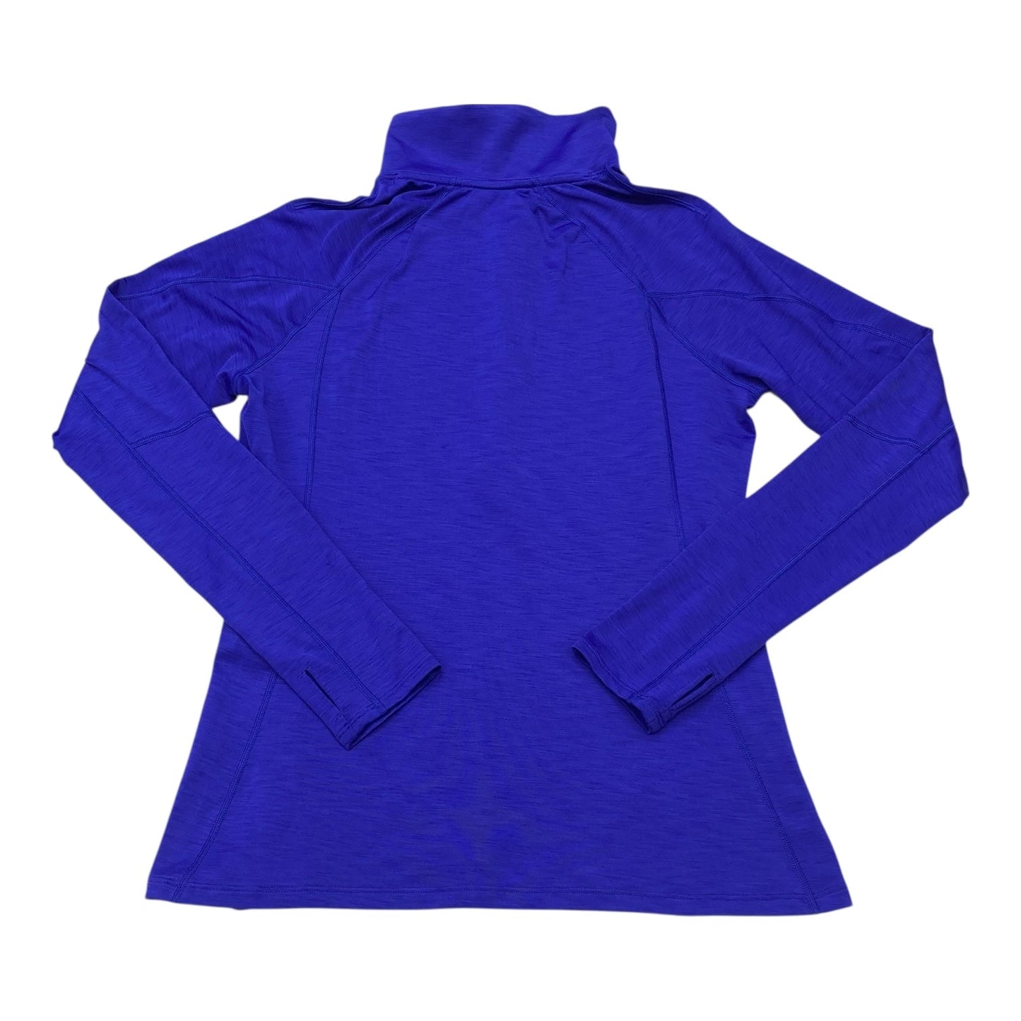 Athletic Top Ls Collar By Under Armour In Blue, Size:L