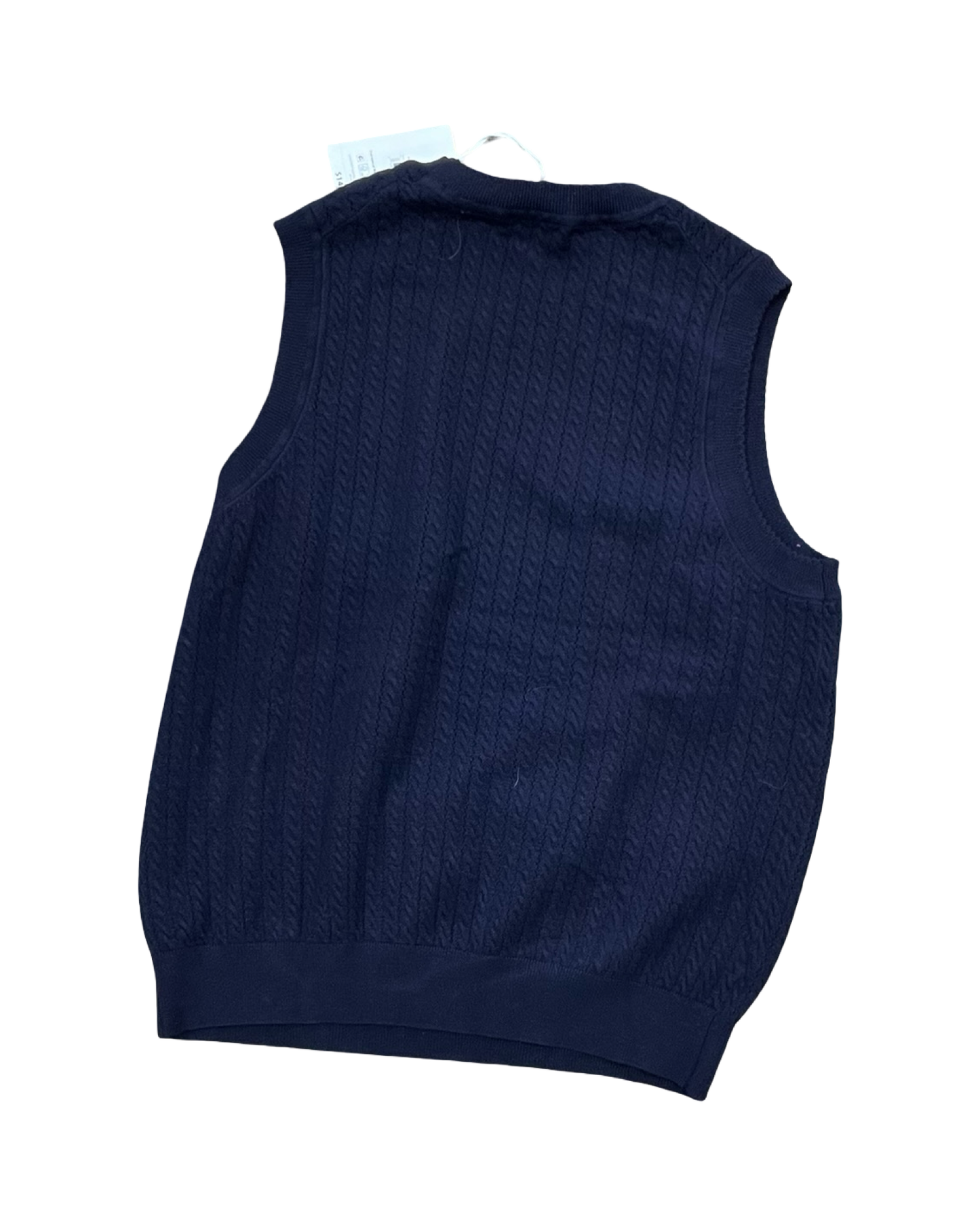 Top Sleeveless By Free Assembly In Navy, Size:L
