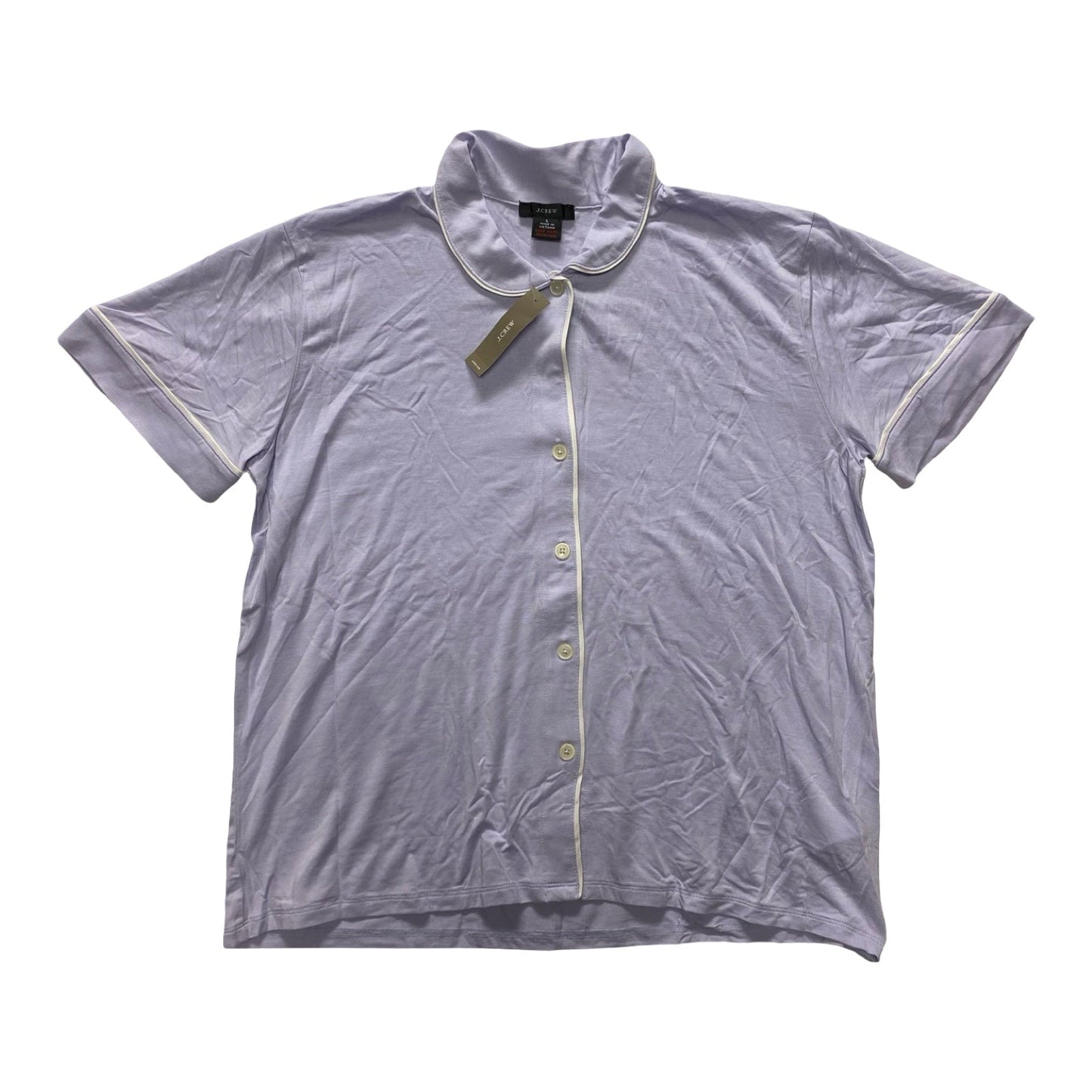 Pajamas 2Pc By J. Crew In Purple, Size:L