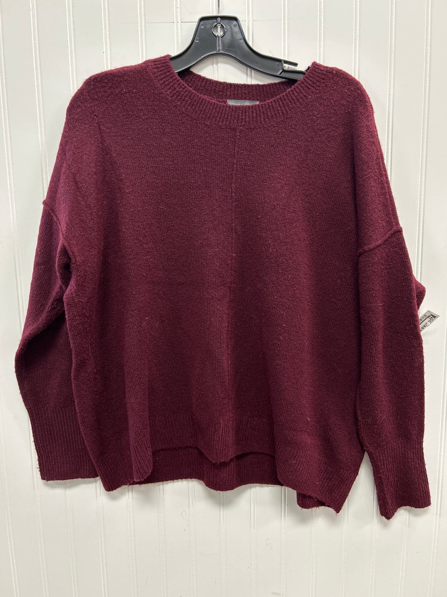 Sweater By Vince Camuto In Maroon, Size:S