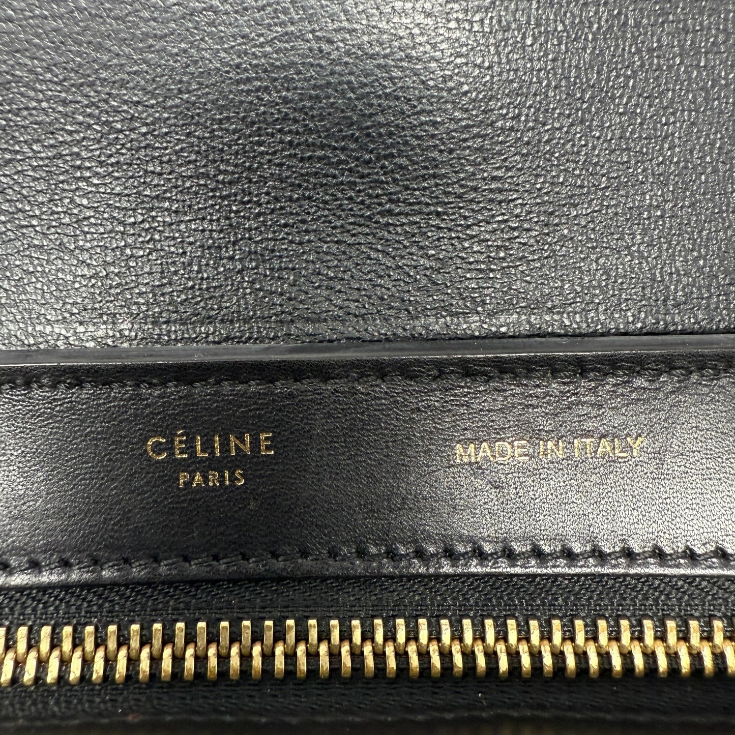 Python & Brown Suede Trapeze Bag Luxury Designer Label By Celine, Size: Large