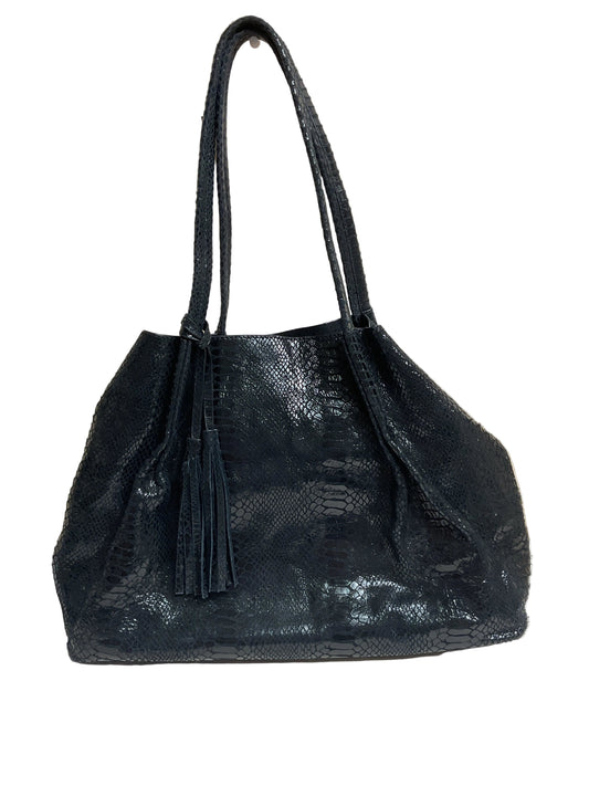 Handbag By Cmc In Snakeskin Print, Size:Large