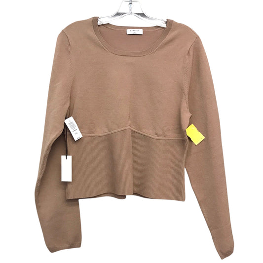 Top Ls By Babaton In Tan, Size:2X