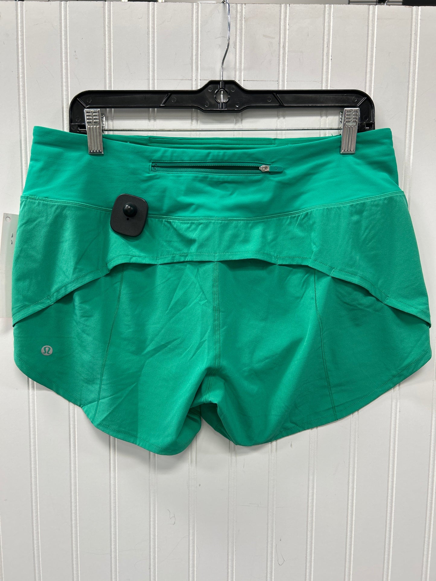 Athletic Shorts By Lululemon In Green, Size:10