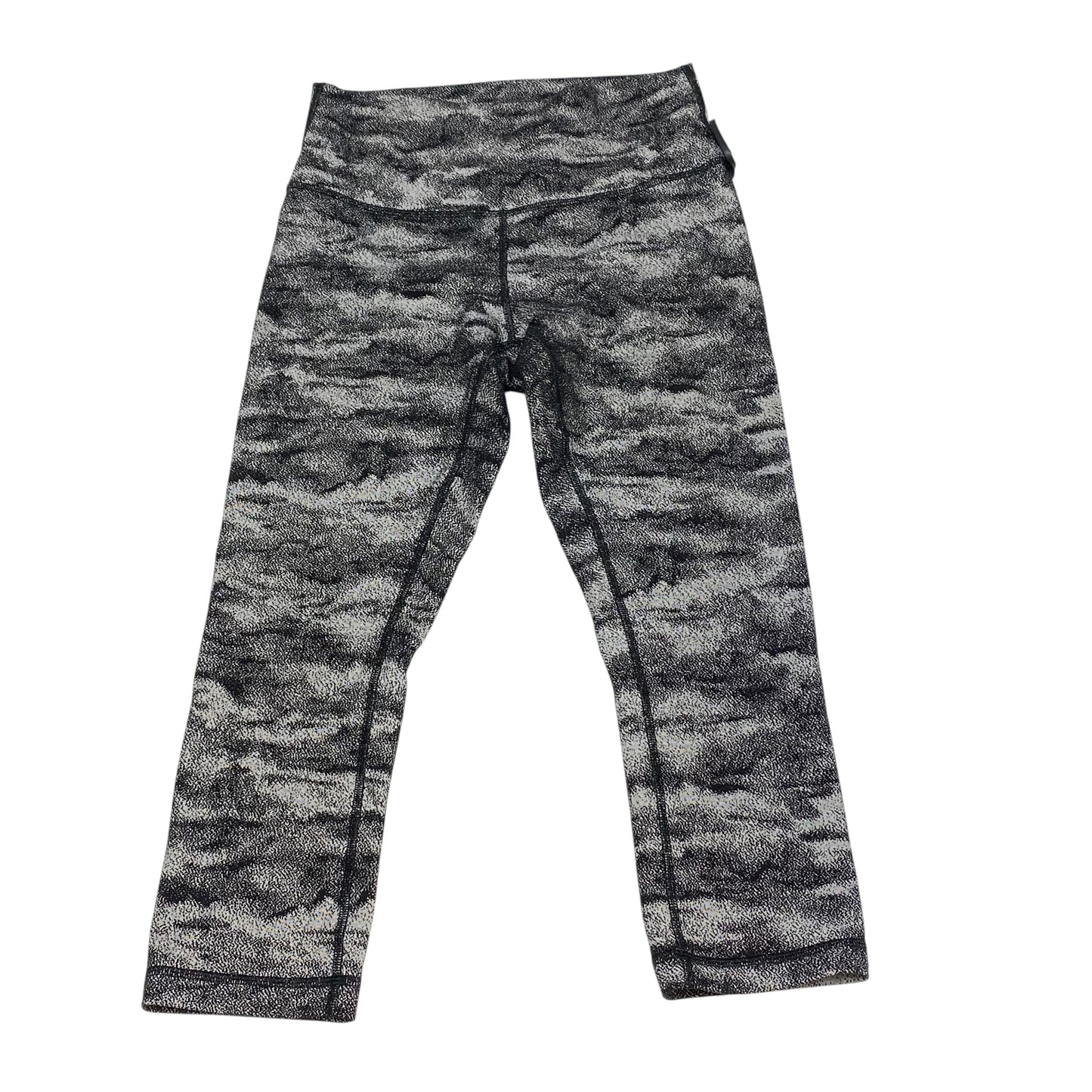 Athletic Leggings Capris Designer By Lululemon In Black, Size:M