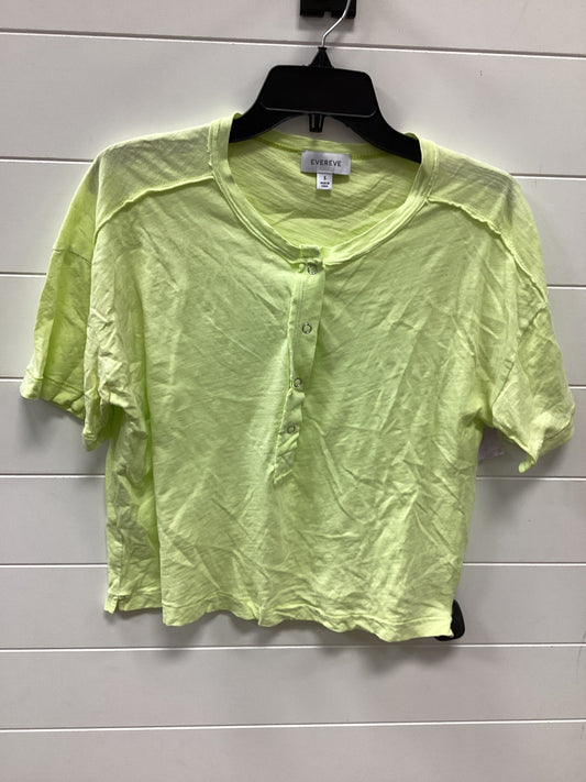 Top Ss By Evereve In Yellow, Size:S