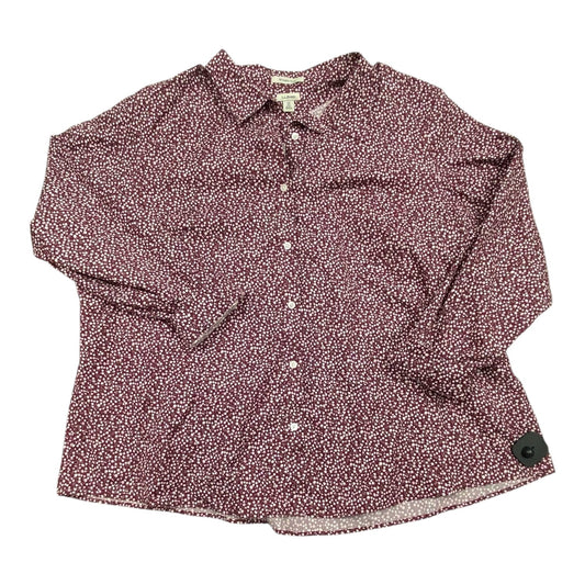 Top Ls By L.L. Bean In Floral Print, Size:3X