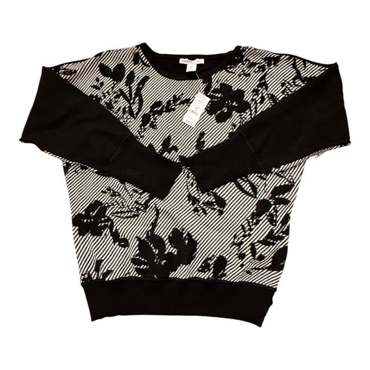 Sweater By White House Black Market In Black & White, Size:M