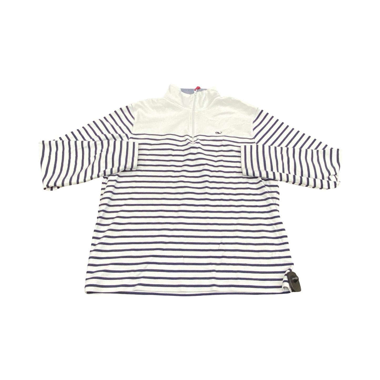 Sweatshirt Collar By Vineyard Vines In Striped Pattern, Size:S