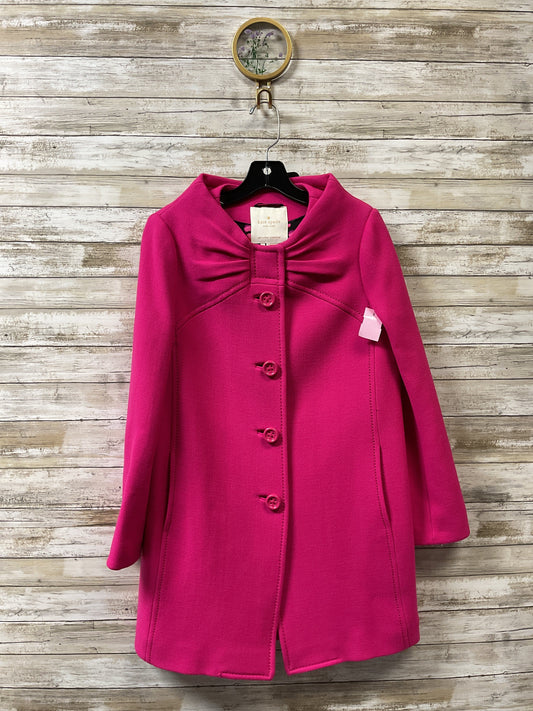 Coat Designer By Kate Spade In Pink, Size:4