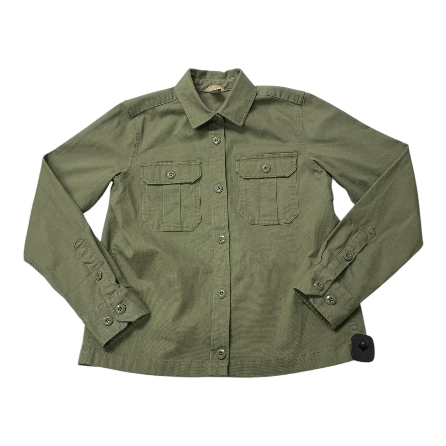 Jacket Denim By Duluth Trading In Green, Size:Xs