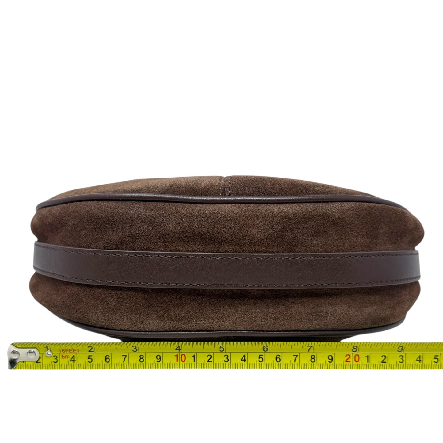 Suede Crescent Bag By Talbots, Size: Small