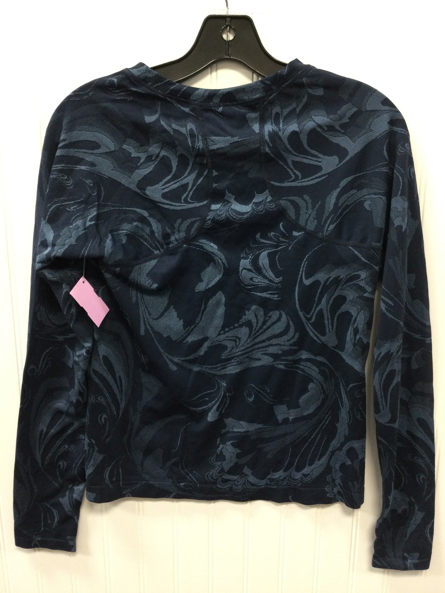 Athletic Top Ls Collar By Athleta In Blue, Size:S