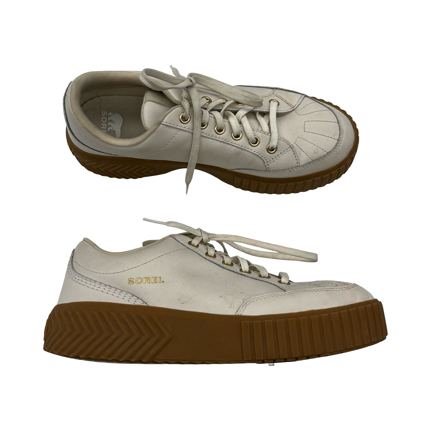 Shoes Sneakers By Sorel In Cream, Size:10